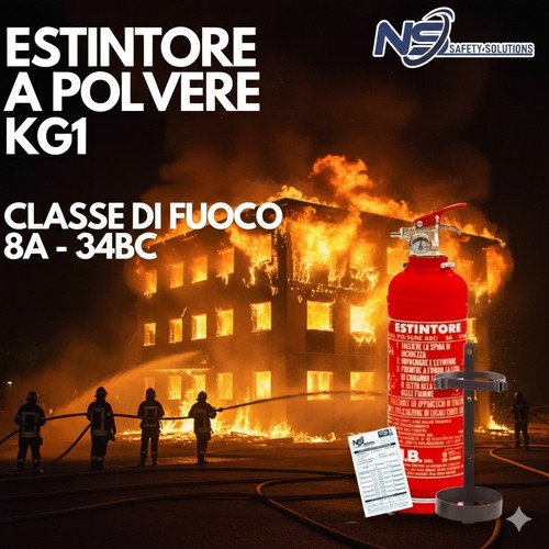 Estintore polvere mini - polvere,