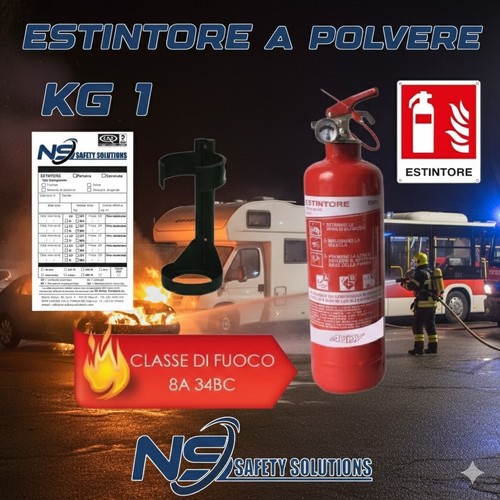 Estintore polvere mini - kg, a