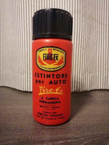 Estintore per auto epoca - estintore, d'epoca